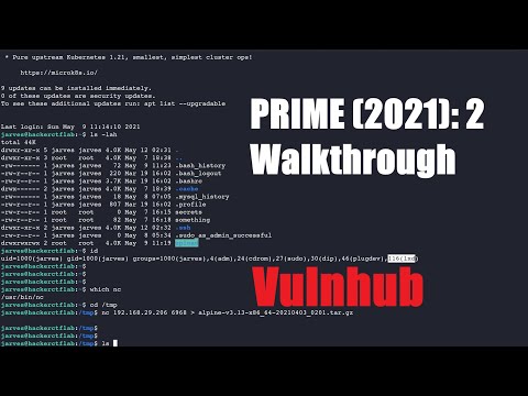 PRIME (2021): 2 Walkthrough | Vulnhub | CTF