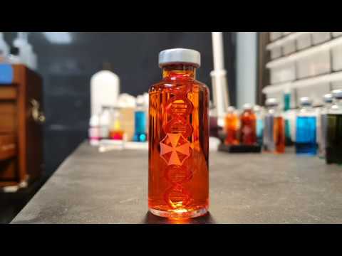 Resident Evil C-Virus Helix Vial Build