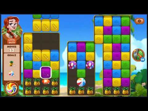 Lost Island Blast Adventure Level 1475 - NO BOOSTERS 🏝️ | SKILLGAMING ✔️