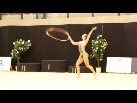 Viktoria Bogdanova - Hoop - VK Piruett - Estonian Cup in RG - 08.10.2015