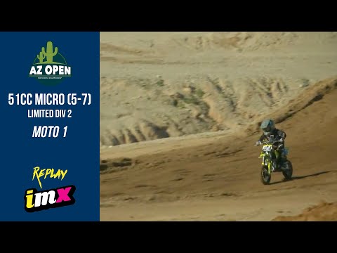 51cc Micro (5-7) Limited Div 2 Moto 1 | AZ Open 2025