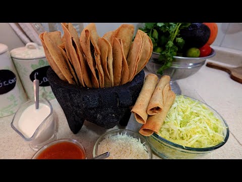 Los Secretos de los TACOS DORADOS de carne molida con papa PERFECTOS
