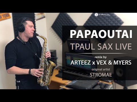 Papaoutai  2020 - TPaul Live Sax (Stromae)