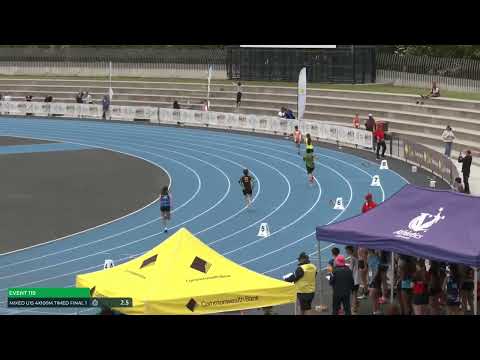 Mixed U15 4x100m Timed Final 1 - 2025-26 Commonwealth Bank State Relay Championships