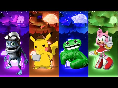 Crazy Frog Vs Pikachu Vs Garten of Banban Vs Amy Rose - Tiles Hop EDM Rush!