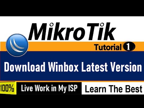 How to download winbox latest version || WinBox download for pc || MikroTik Tutorial 1