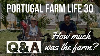 Portugal Farm Life - 30 - Q&A  - How much was the farm?