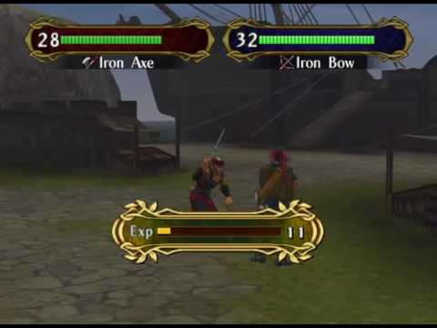 Let's Play Fire Emblem: Path of Radiance Part 3 - Stock Old Man Assets