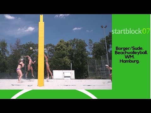 Borger - Sude starten bei der Beachvolleyball WM in Hamburg
