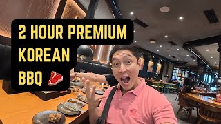 2 Hours of Premium Korean BBQ! Jinjoo Korean Grill | Samgyupsal Buffet