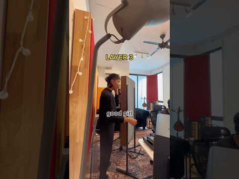 good girl is one who waits for the song to be released 😉 #newsong #behindthescenes #studio #singer