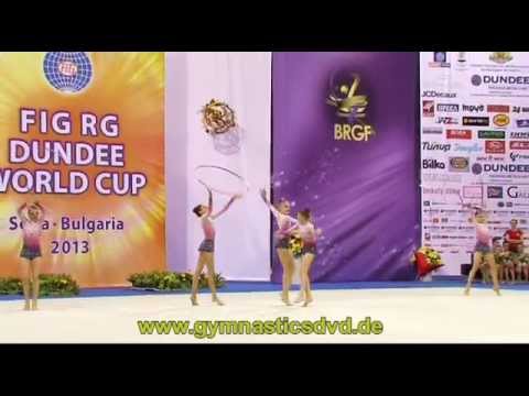 WC Sofia 2013   Juniorgroups 04   Team Bulgaria   5 Hoops
