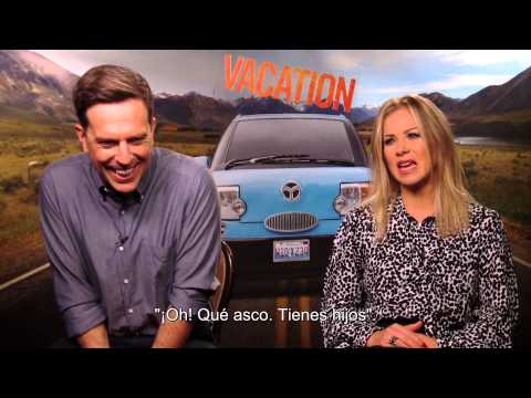 Entrevista a Ed Helms y Christina Applegate sobre Vacaciones