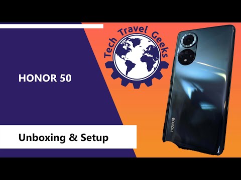 Honor 50 - Unboxing & Setup