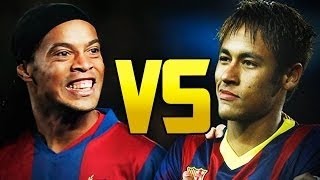 Neymar Jr vs Ronaldinho ● Freestyle ● Crazy Tr