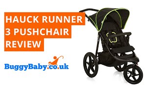 Hauck Runner 3 Wheel Pushchair Review | BuggyBaby Reviews