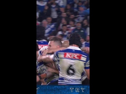 THE BULLDOGS ARE ON FIRE! 🔥 #9WWOS #NRL