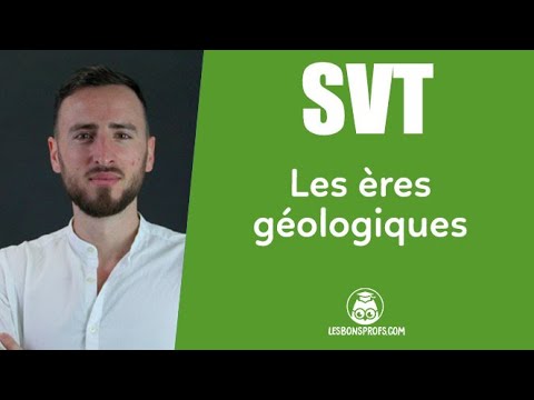 Les ères géologiques