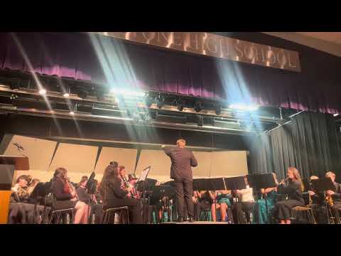 2024 KHS Spring band concert, playing “Ruckus” by Randall Standridge