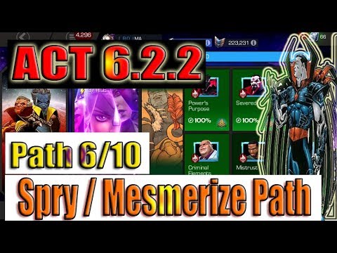 Act 6.2.2 Path 6/10 (Spry/Mesmerize) - Marvel Contest of Champions