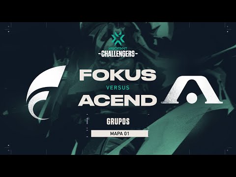 [ES] FOKUS VS ACEND - VCT Challengers EMEA - GRUPOS - Día 6 - Split 2 - Mapa 1