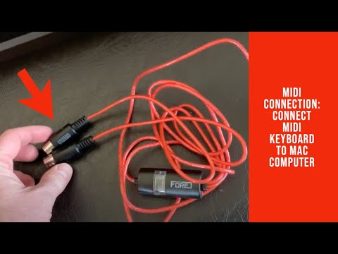 FORE MIDI to USB Connection- How to Connect Your MIDI Keyboard to Your Computer