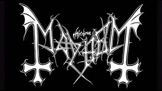 mayhem - Danse Macabre / Black Metal - Live in Ski 1985