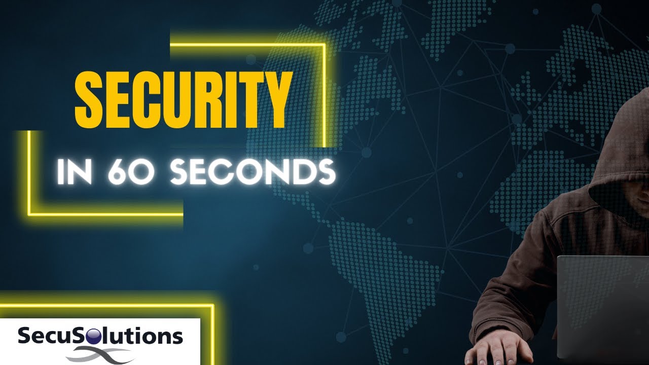 An introduction to Security in 60 Seconds