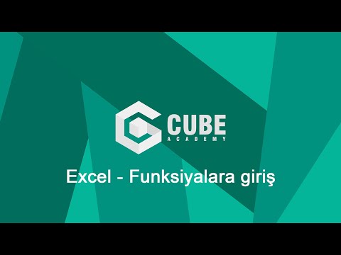 Excel - Funksiyalara giriş