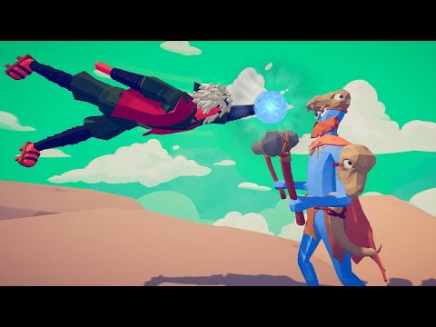 JIRAIYA (NARUTO) VS UNITS IN TABS | Totally Accurate Battle Simulator