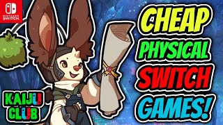 10 CHEAP Physical Nintendo Switch Games! More Good Gaming Deals On The Cheap!