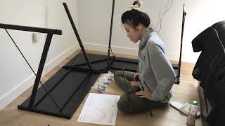 #unboxing #amazon IRONSTONE L Shaped Desk, Computer Corner Desk by Mr. IRONSTONE Store #assembly