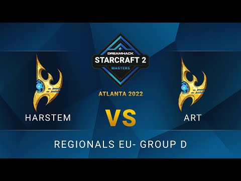 SC2 - Harstem vs ArT - DreamHack SC2 Masters: Atlanta 2022 - Group D - EU