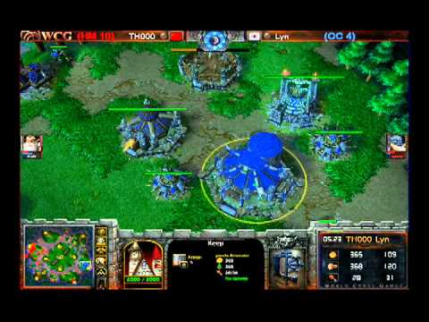 [2010 GF]Warcraft3: Quarter-Final/Set 1 -  Lyn(KR) vs. th000(CN)/English