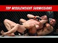 Top 10 Middleweight Submissions in UFC History