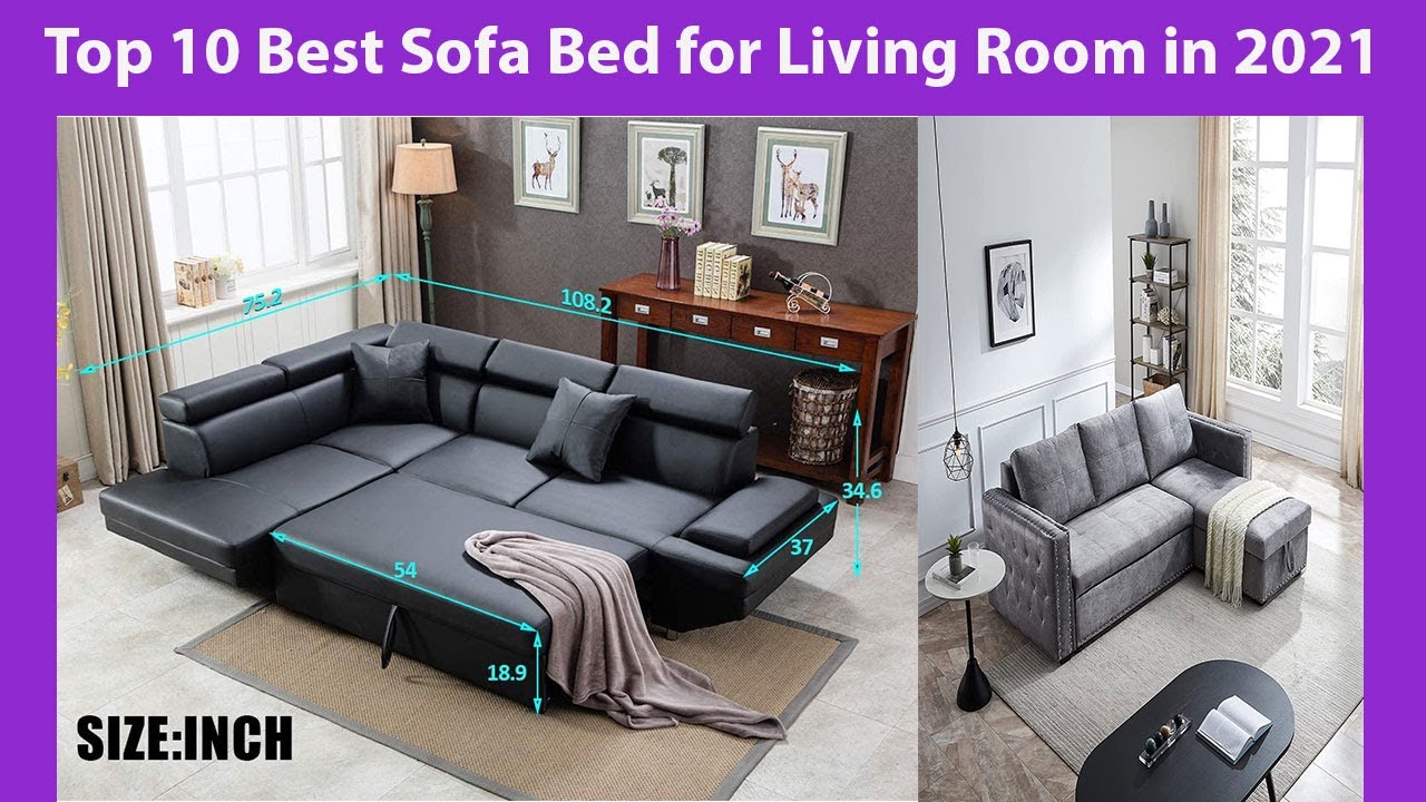 Top 10 Best Sofa Bed for Living Room in 2021