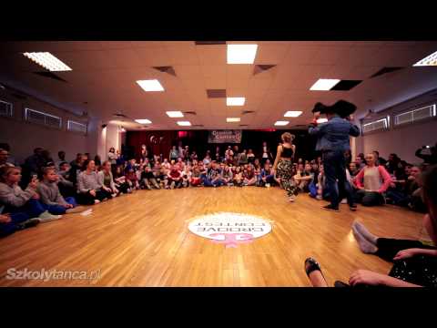 Ćwierćfinał Wacking 1vs1 - Gangster vs Natalia | Groove Contest 2013 | WWW.SZKOLYTANCA.PL