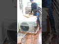 Panasonic 2Ton Cassette AC Outdoor Unboxing Shortsvideo Shorts Raj Tech
