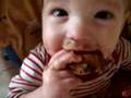 James Eating A Cookie