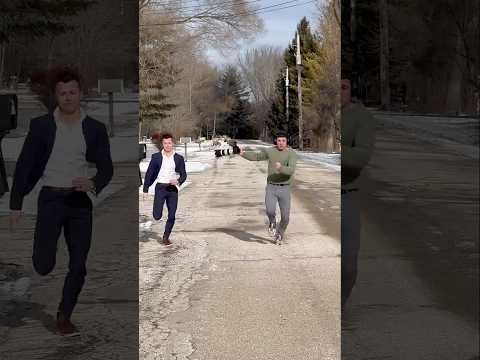 How I imagine videographers film a chase scene.