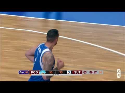 NLB ABA League 2 2022/23 highlights, Round 1: Podgorica - Sutjeska (17.10.2022)