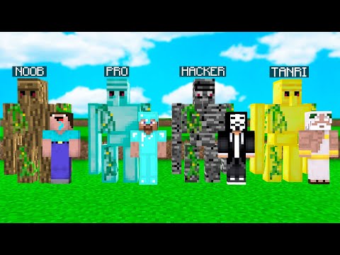 ZENGİN GOLEM VS FAKİR GOLEM! 😱 - Minecraft