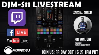 Video thumbnail for AGI PRO DJ | PIONEER DJM-S11 First Look and Overview with Pri yon Joni by agiprodj