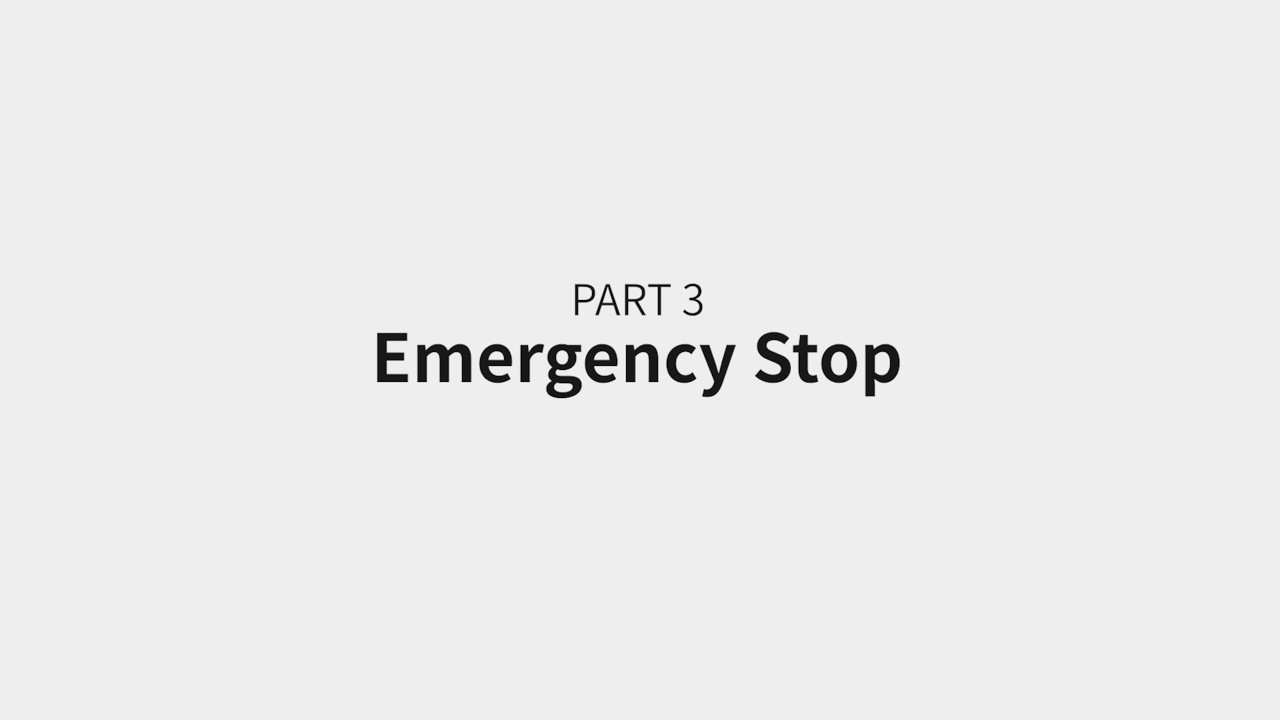 Emergency Stop