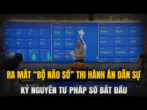 Ra Mắt “Bộ Não Số” Thi Hành Án Dân Sự: Bước Ngoặt Lịch Sử Đưa Tư Pháp Việt Nam Vào Kỷ Nguyên Số