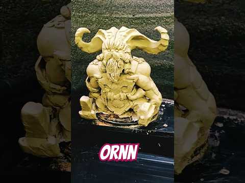 ORNN clayART #shorts #diy #fyp #leagueoflegends #viral