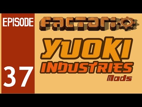 Factorio - Yuoki Industries Episode 37: Logistics Network (Break for v0.15)