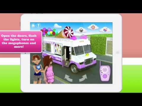 Ice Cream Truck Kids Vehicles Video