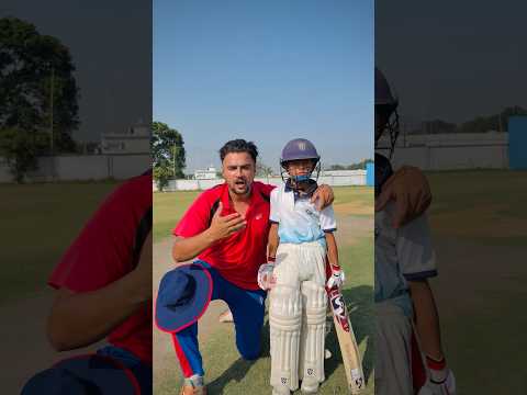 Chhota baccha Vs Sabse Experience bowler 😱 #cricketwithvishal #shorts