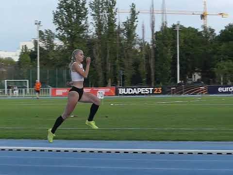 Endrész Klaudia befejezés nélküli ugrása